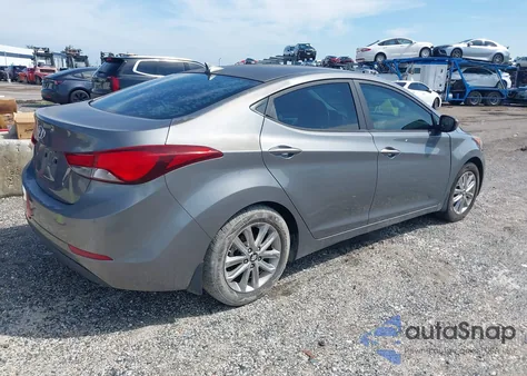 2014 Hyundai Elantra Se from USA, damaged, VIN 5NPDH4AE8EH483081